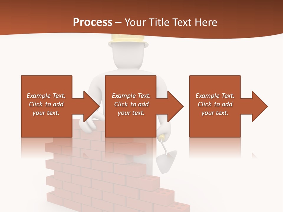 Foreman Link Hand PowerPoint Template