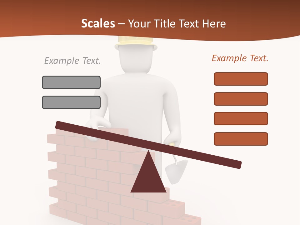 Foreman Link Hand PowerPoint Template