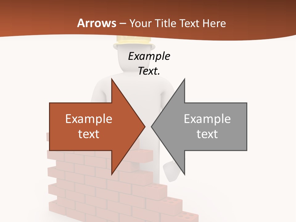 Foreman Link Hand PowerPoint Template