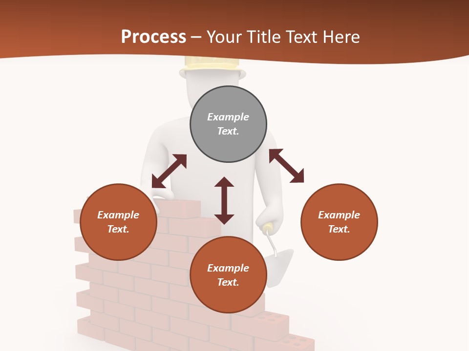Foreman Link Hand PowerPoint Template