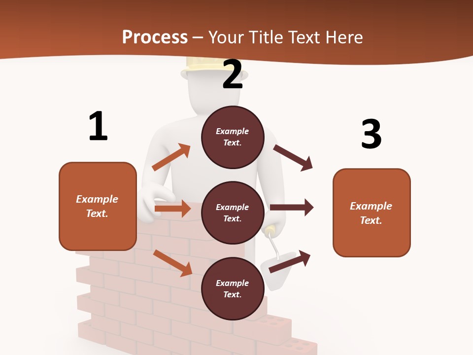 Foreman Link Hand PowerPoint Template