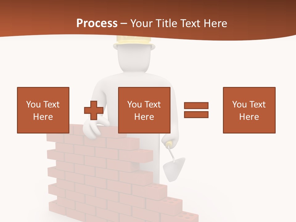 Foreman Link Hand PowerPoint Template