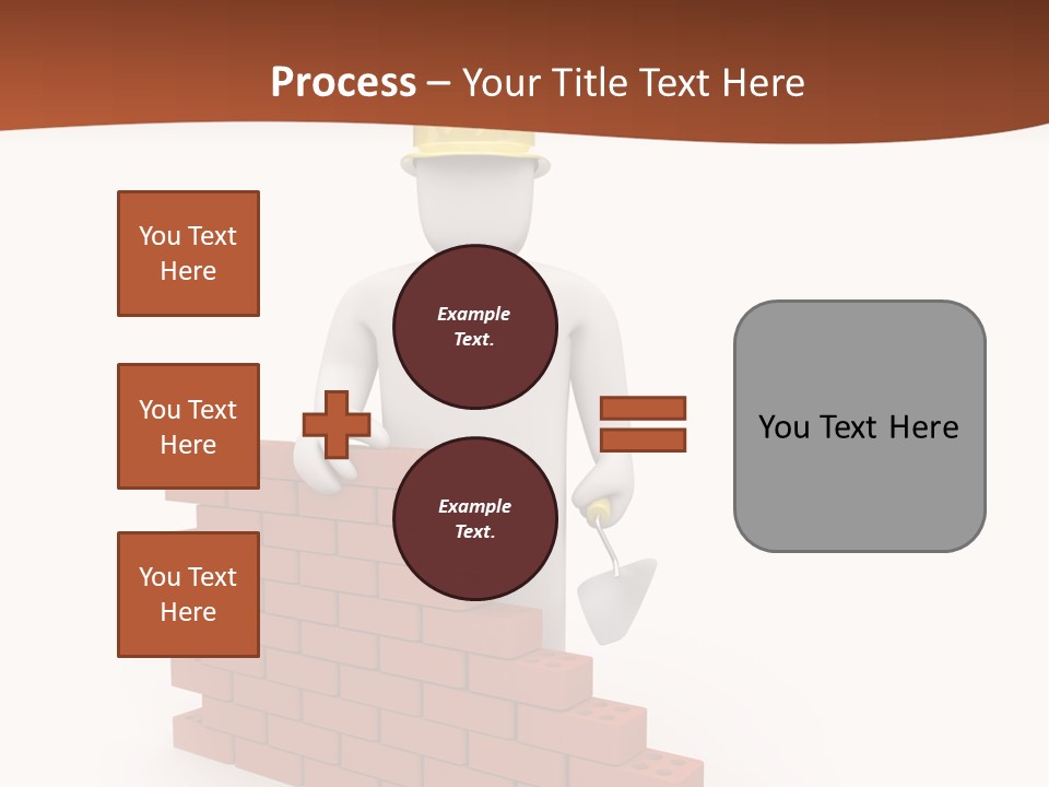 Foreman Link Hand PowerPoint Template