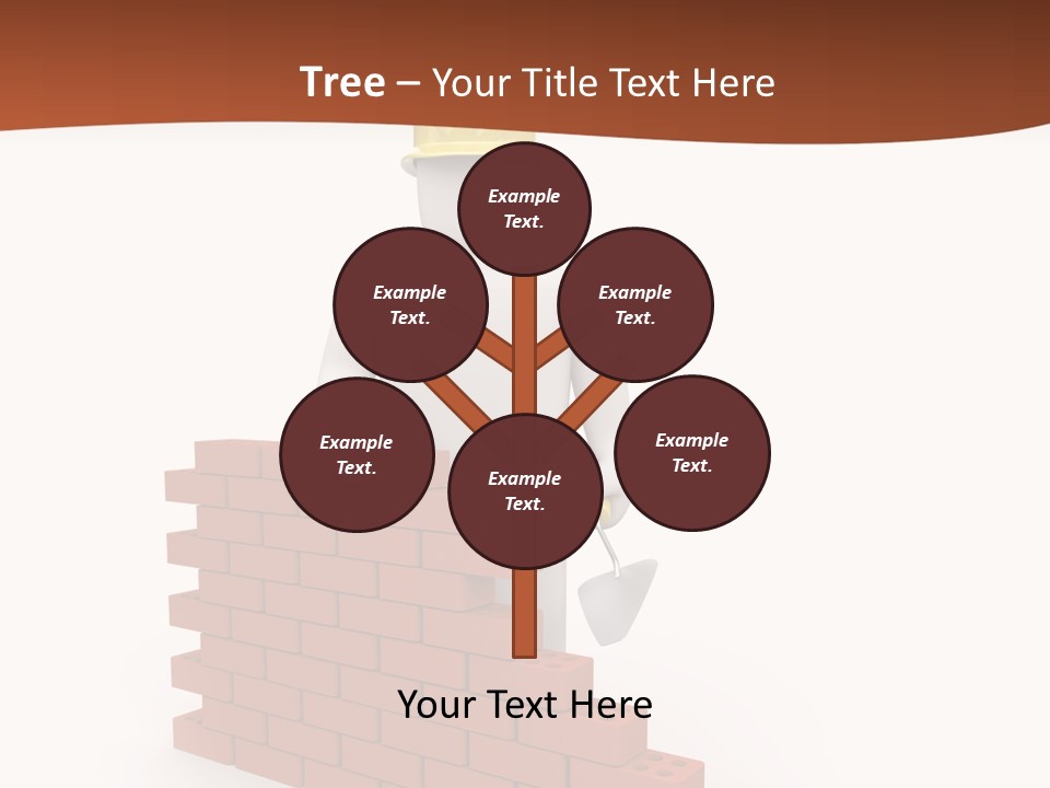 Foreman Link Hand PowerPoint Template