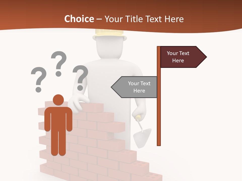 Foreman Link Hand PowerPoint Template