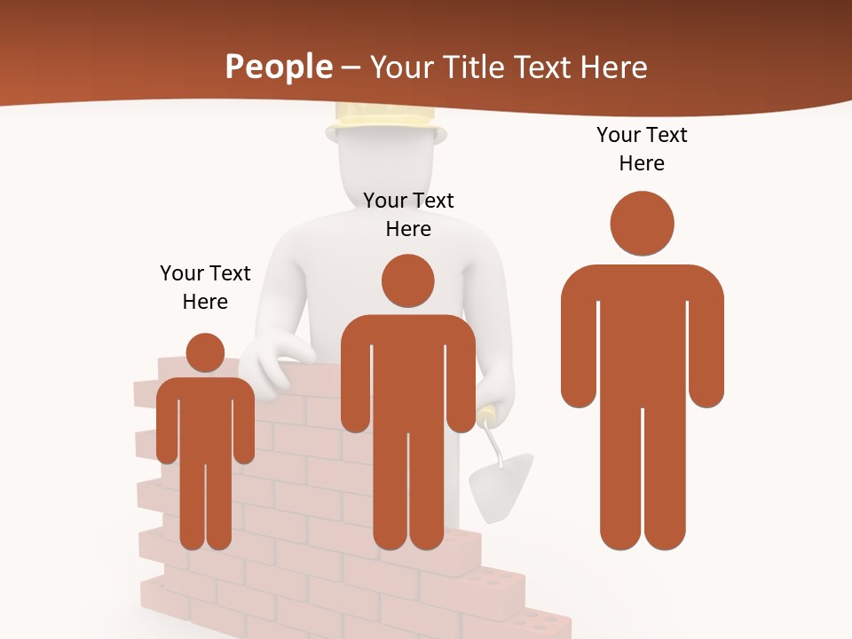 Foreman Link Hand PowerPoint Template