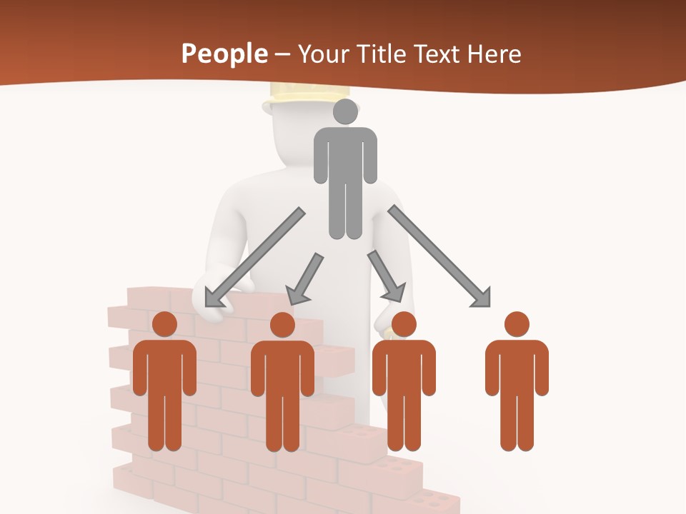 Foreman Link Hand PowerPoint Template