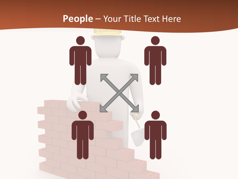 Foreman Link Hand PowerPoint Template