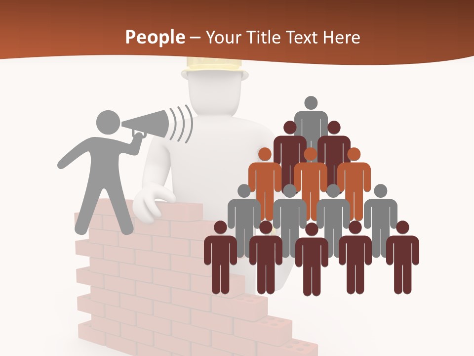 Foreman Link Hand PowerPoint Template