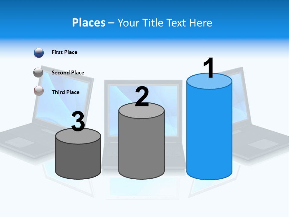 Trigger White Danger PowerPoint Template