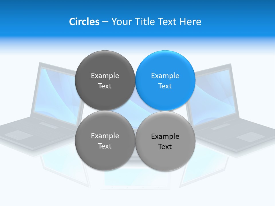 Trigger White Danger PowerPoint Template