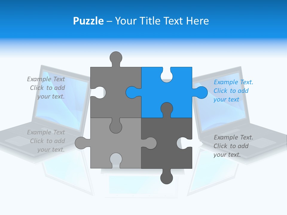 Trigger White Danger PowerPoint Template