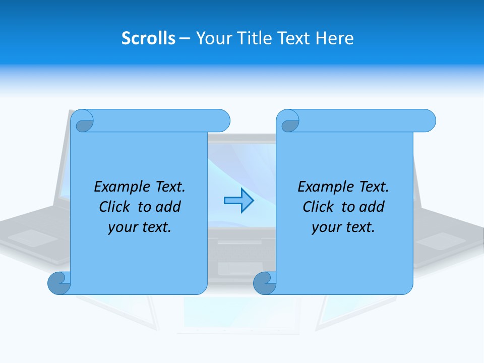 Trigger White Danger PowerPoint Template