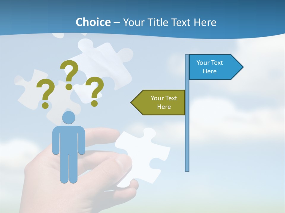 Strategies Success Decision PowerPoint Template