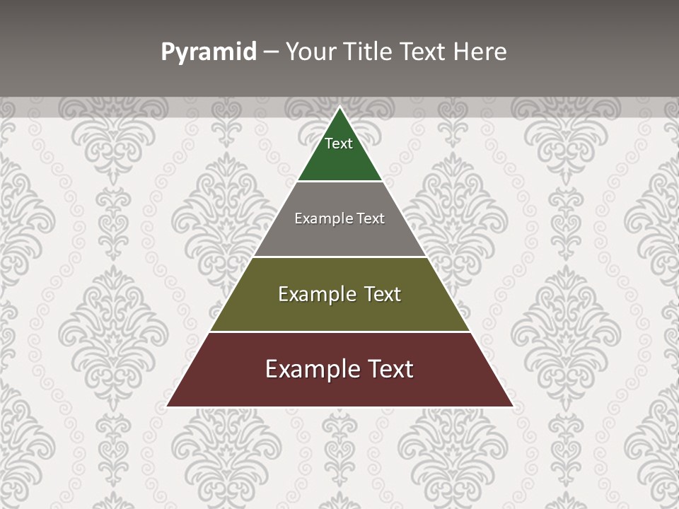 Swirl Art Tillable PowerPoint Template