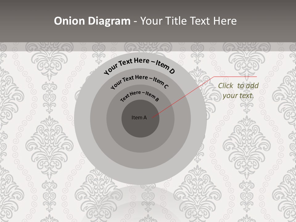 Swirl Art Tillable PowerPoint Template
