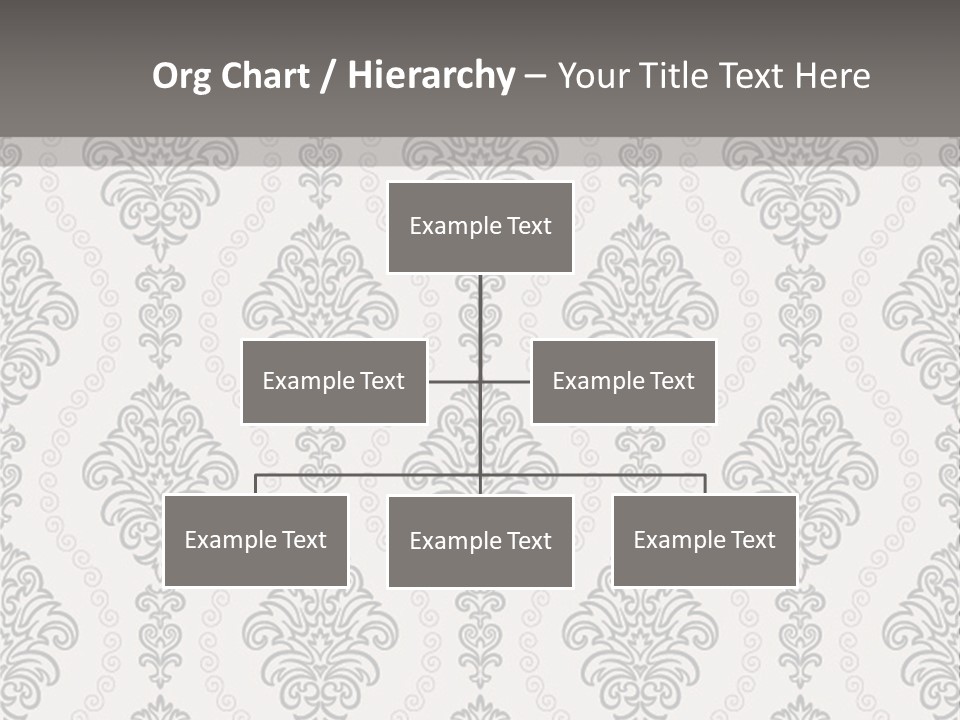 Swirl Art Tillable PowerPoint Template