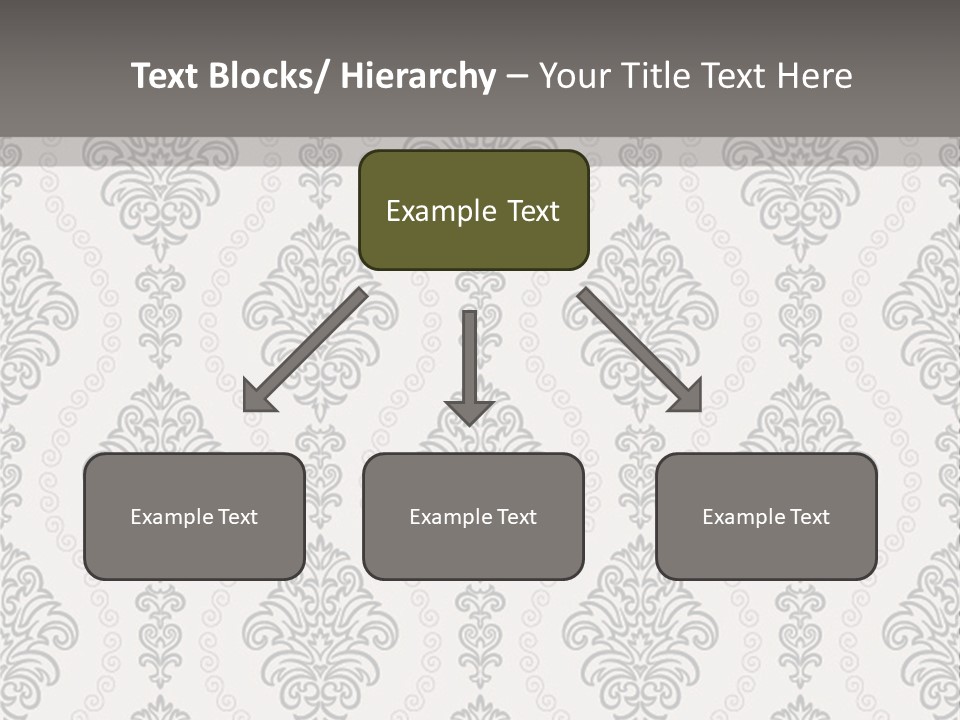 Swirl Art Tillable PowerPoint Template