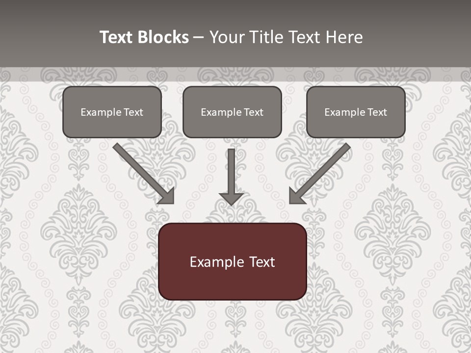 Swirl Art Tillable PowerPoint Template