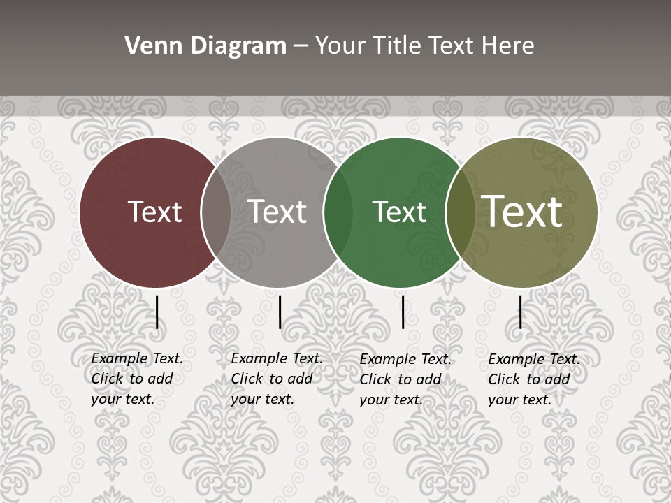 Swirl Art Tillable PowerPoint Template