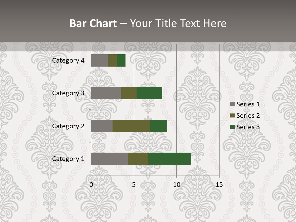 Swirl Art Tillable PowerPoint Template