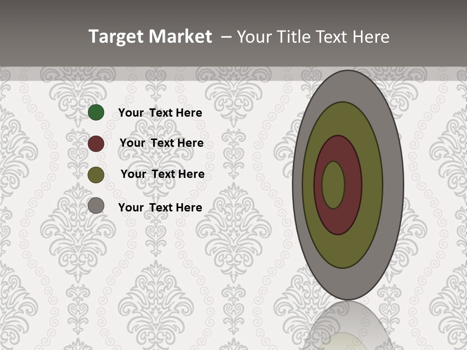 Swirl Art Tillable PowerPoint Template