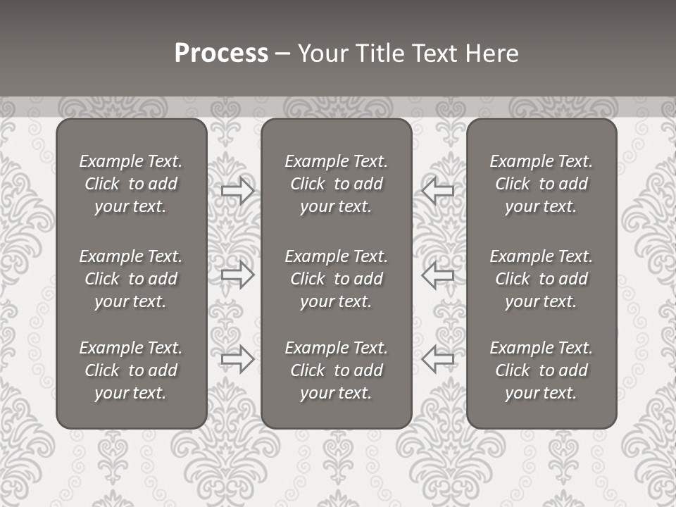 Swirl Art Tillable PowerPoint Template