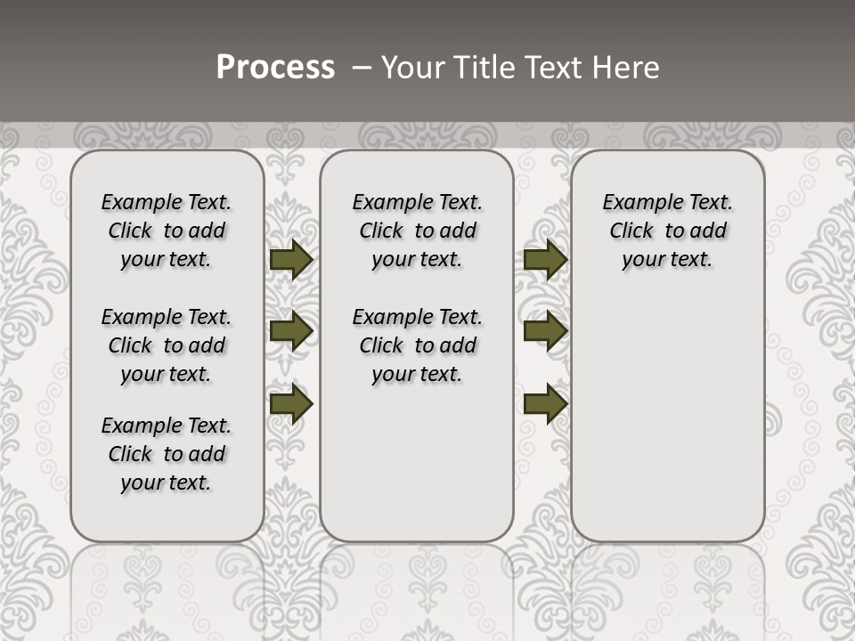 Swirl Art Tillable PowerPoint Template
