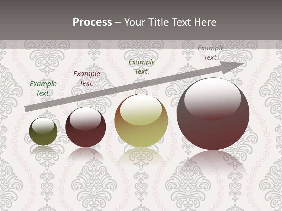 Swirl Art Tillable PowerPoint Template