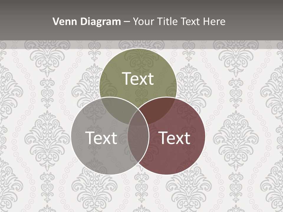 Swirl Art Tillable PowerPoint Template