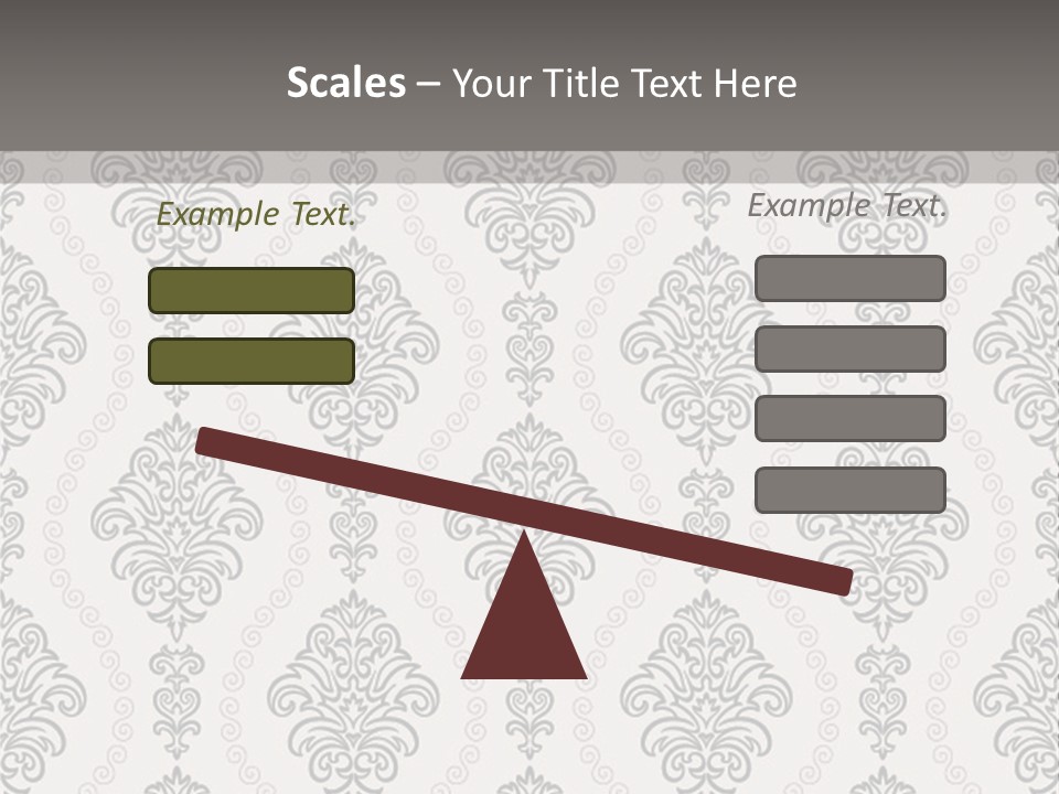 Swirl Art Tillable PowerPoint Template