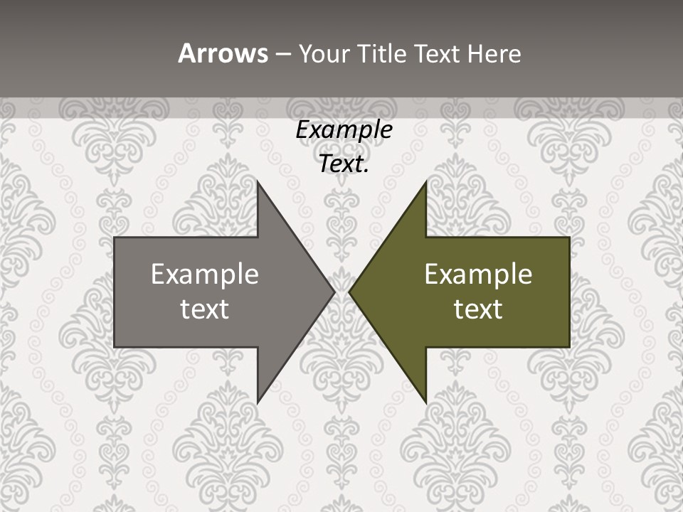 Swirl Art Tillable PowerPoint Template