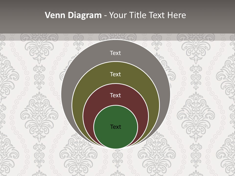 Swirl Art Tillable PowerPoint Template