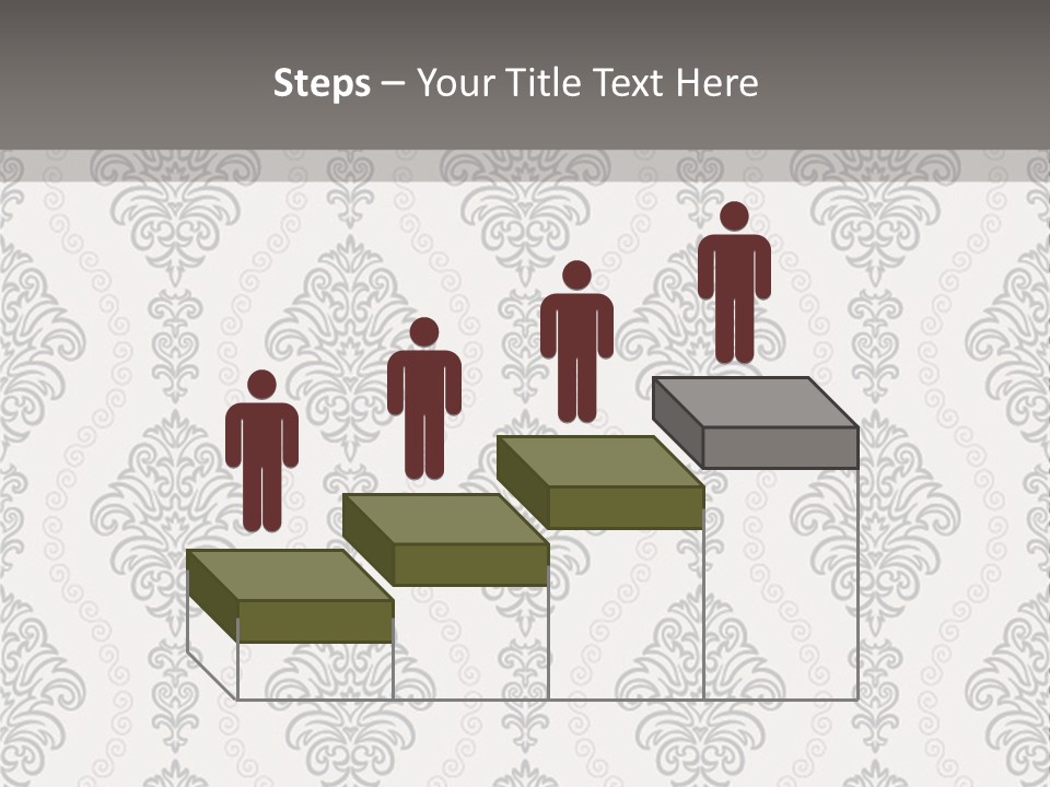 Swirl Art Tillable PowerPoint Template