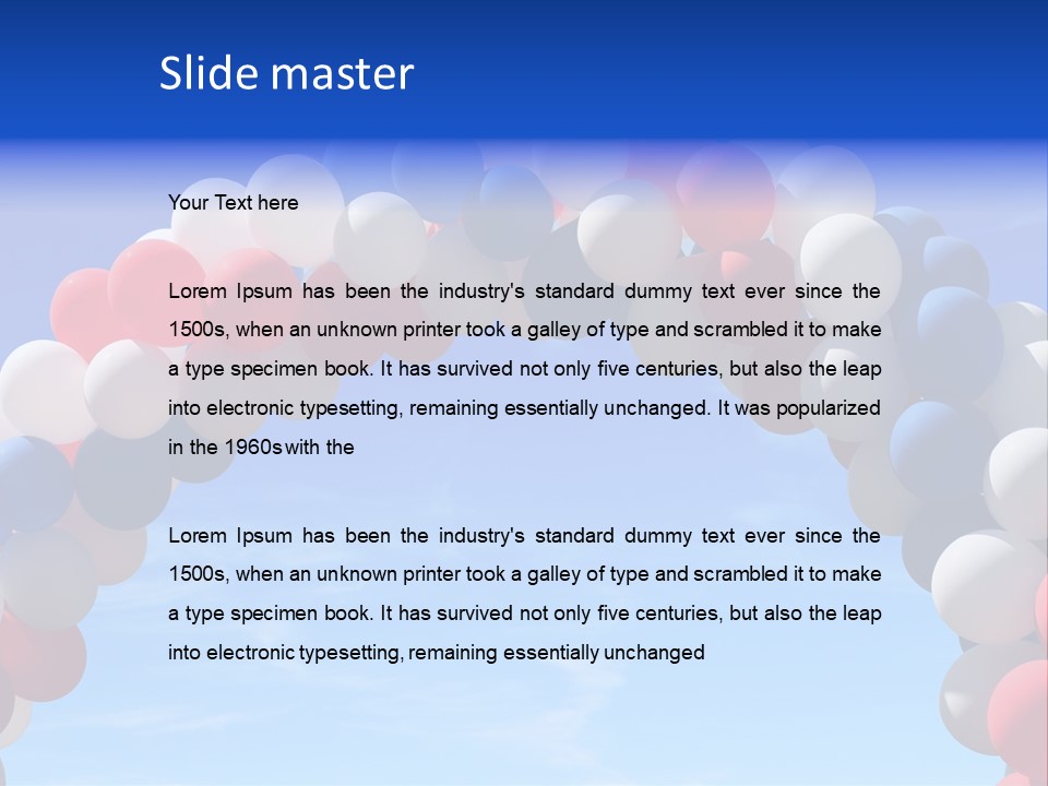 Sunlight Patriotic Nature PowerPoint Template