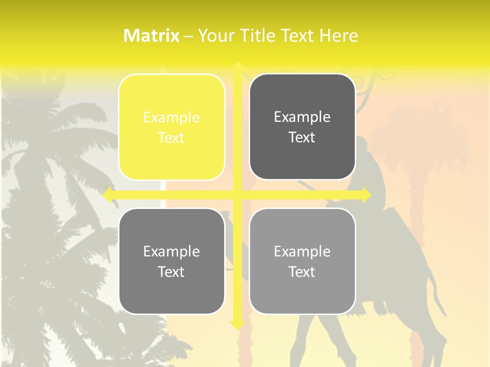 Design Relations Camel PowerPoint Template