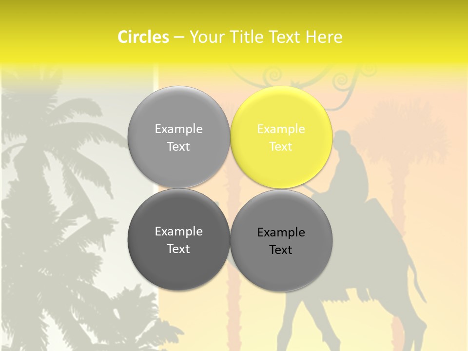 Design Relations Camel PowerPoint Template