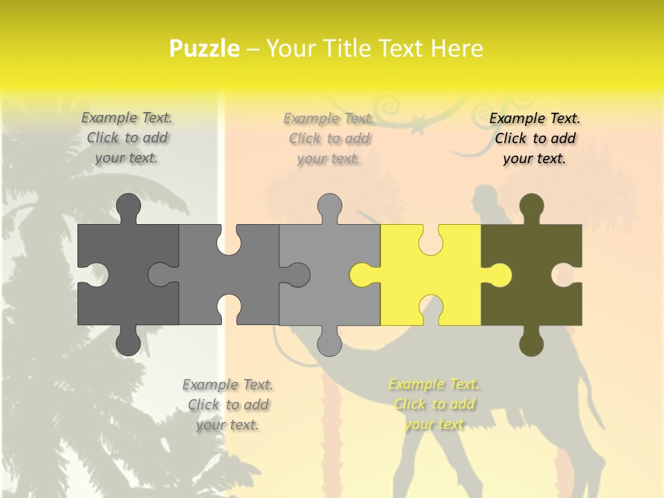 Design Relations Camel PowerPoint Template