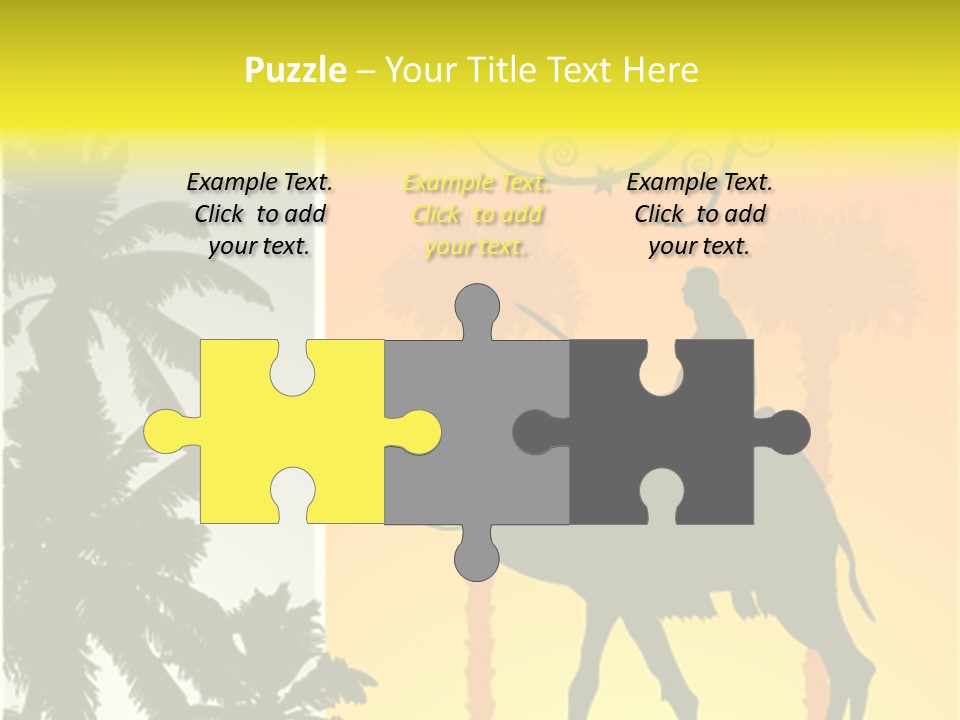 Design Relations Camel PowerPoint Template