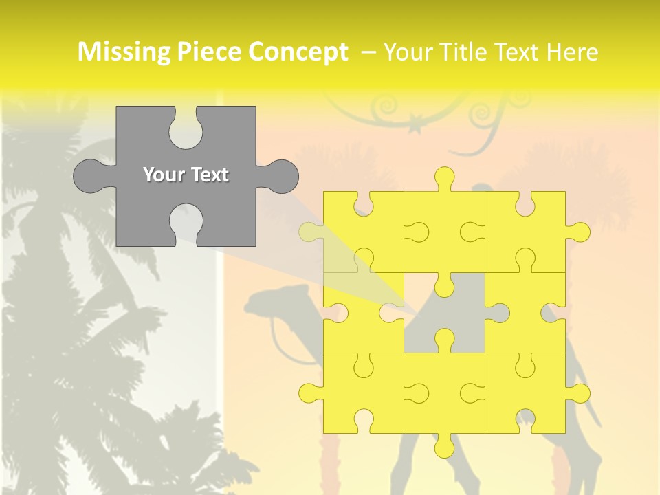 Design Relations Camel PowerPoint Template