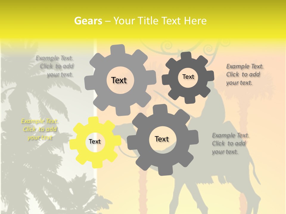 Design Relations Camel PowerPoint Template