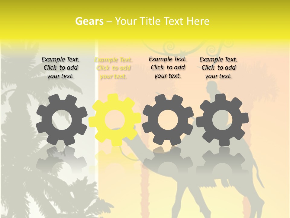 Design Relations Camel PowerPoint Template