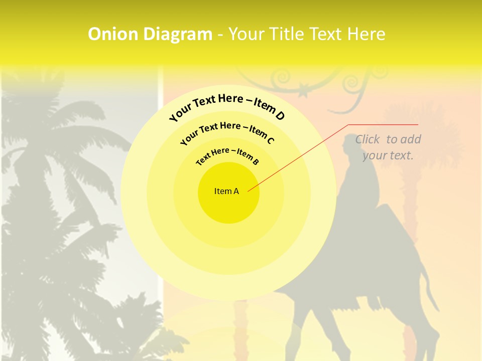 Design Relations Camel PowerPoint Template