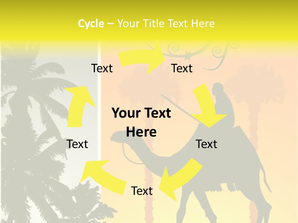Design Relations Camel PowerPoint Template