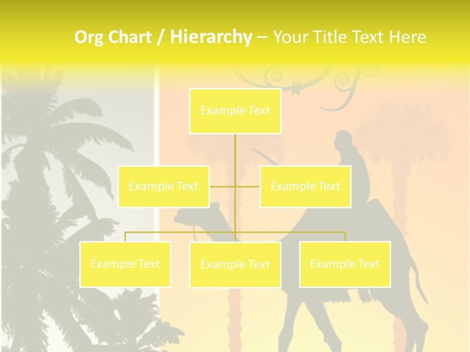 Design Relations Camel PowerPoint Template