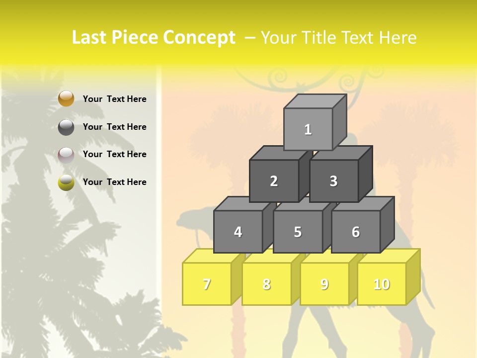 Design Relations Camel PowerPoint Template
