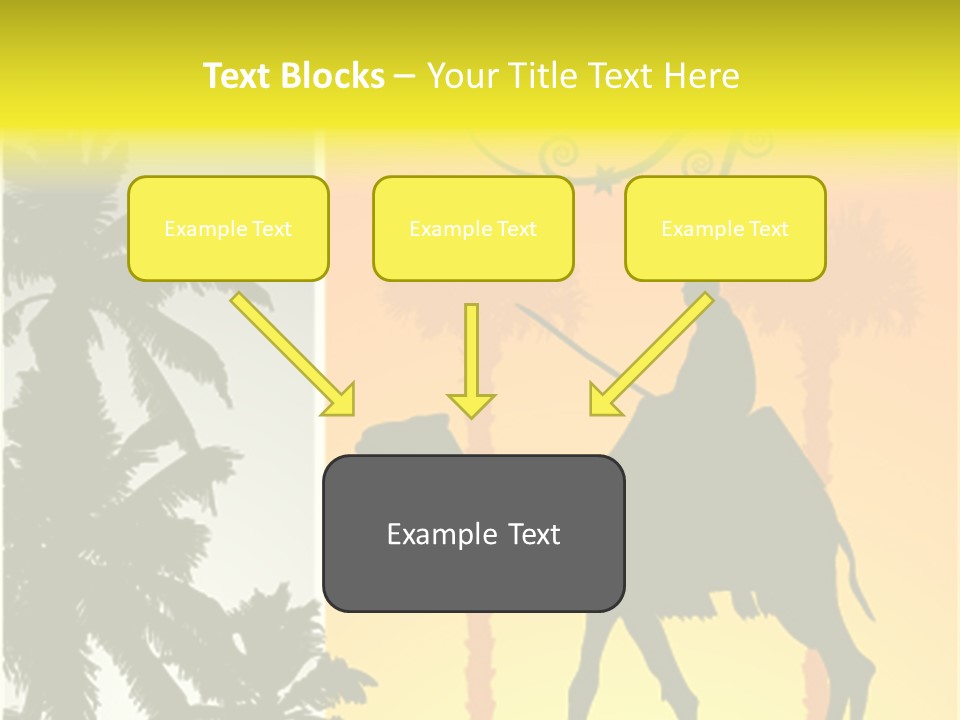 Design Relations Camel PowerPoint Template