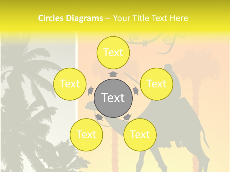 Design Relations Camel PowerPoint Template