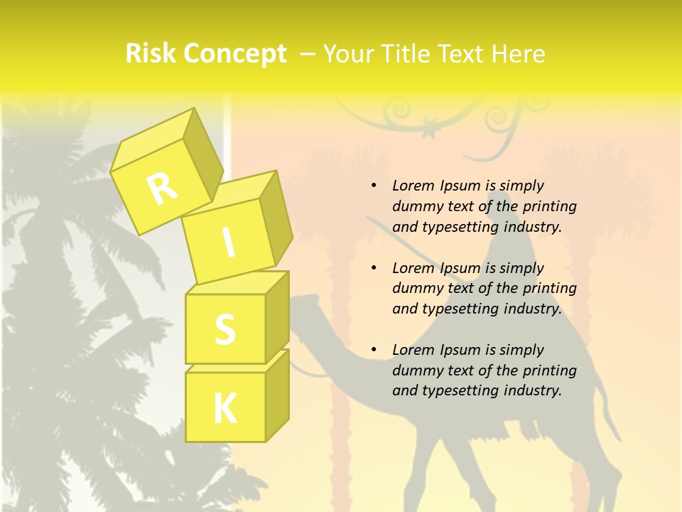 Design Relations Camel PowerPoint Template