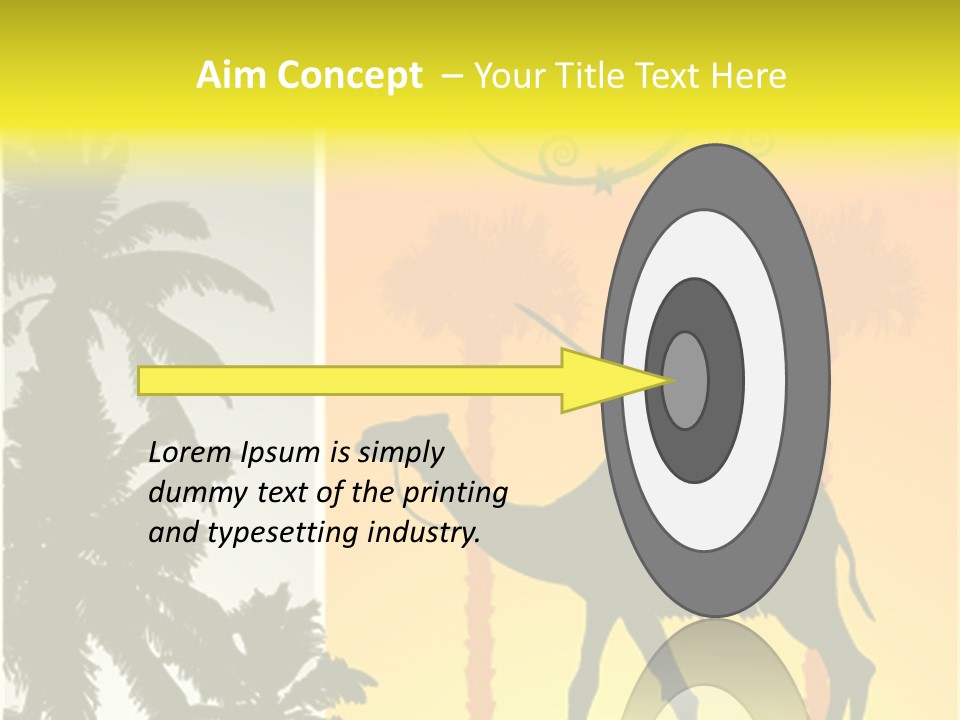 Design Relations Camel PowerPoint Template